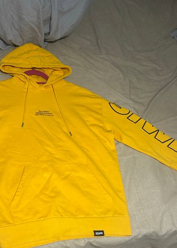 Pull and bear sarı STWD Sweatshirt - Görsel 2