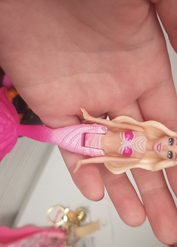 Pembe Deniz Kızı Bebek Oyuncağı