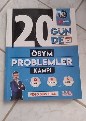 20 Gün ÖSYM Problemler Kampı Video Ders Kitabı