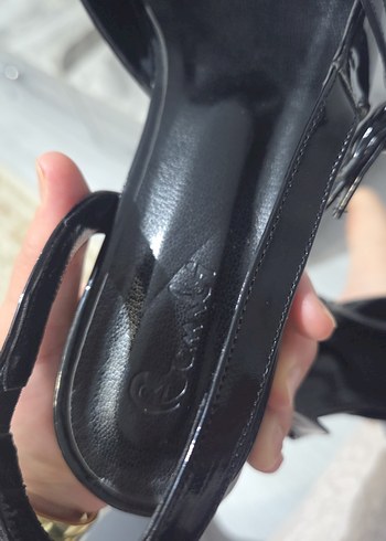 Tokalı Kadın kısa Topuklu Stiletto - Görsel 6