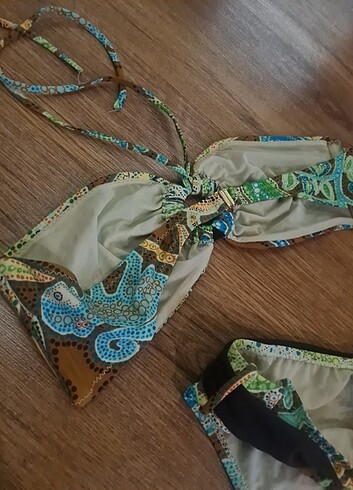 40 Beden Ay yıldız 40 beden bikini takımı