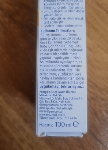 Sebamed Sebamed Baby Sun Lotion SPF50+ 150ml, hassas bebek cildini güneş