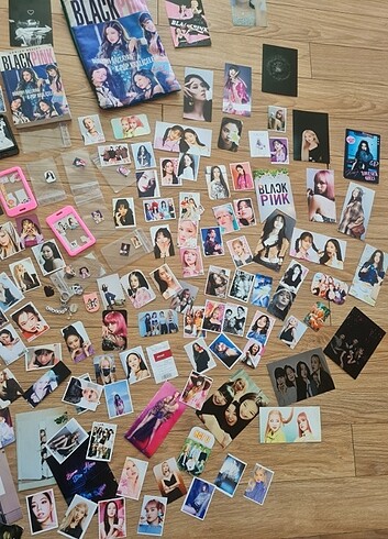 Black pink kitap çanta kart poster vs. Hepsi