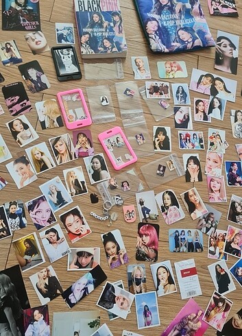 s Beden Black pink kitap çanta kart poster vs. Hepsi