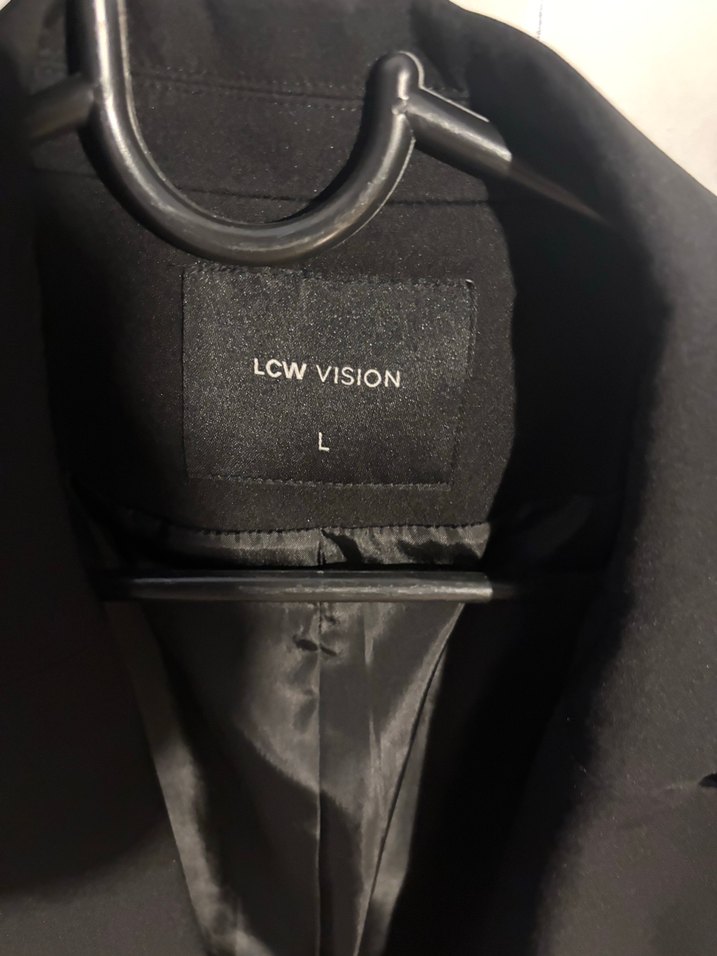 Siyah Kadın Midi Blazer - Görsel 3