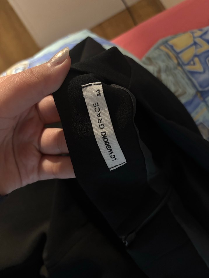 Fermuarlı Kadın Kumaş Pantolon - Kahverengi - Görsel 4