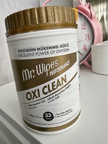 Farmasi Mr Wipes toz leke çıkarıcı