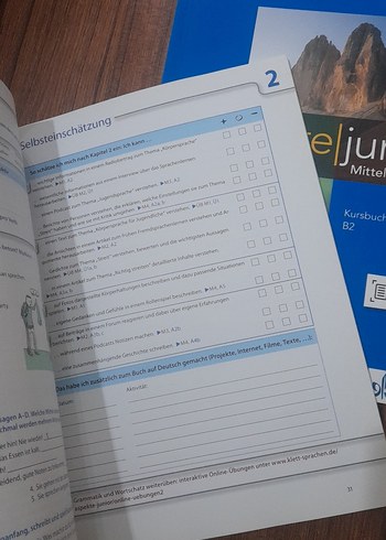 Aspekteljunior B2 Almanca Kurs ve Alıştırma Kitabı