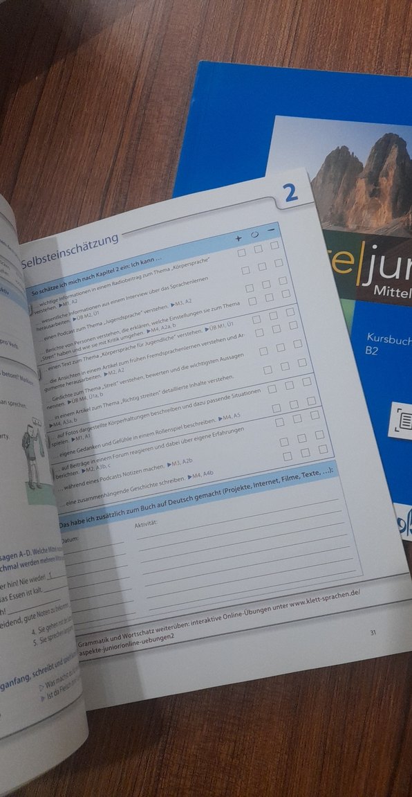 Aspekteljunior B2 Almanca Kurs ve Alıştırma Kitabı - Görsel 2