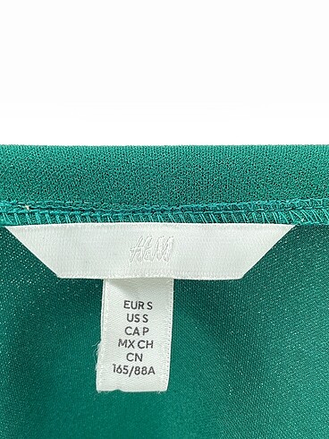 s Beden yeşil Renk H&M Kısa Elbise %70 İndirimli.