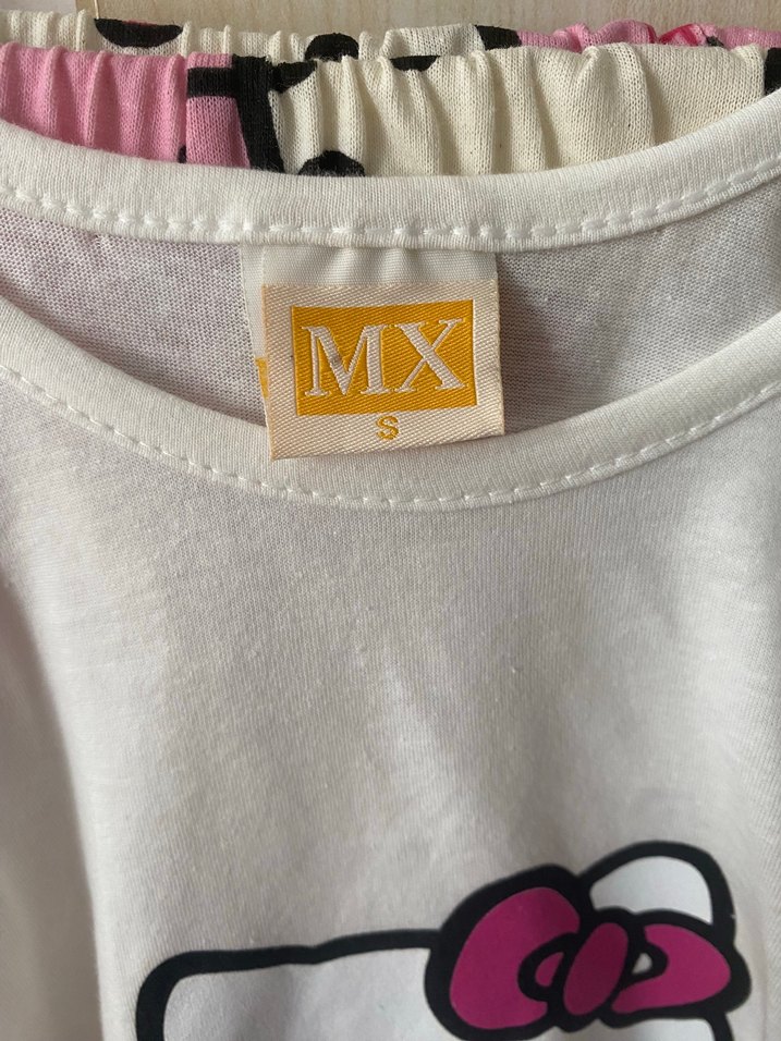 Hello Kitty Baskılı Pembe Dantel Detaylı Kedi Kıyafeti - Görsel 3