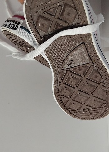 Beyaz Çocuk Sneaker Velcro Detaylı - Görsel 3