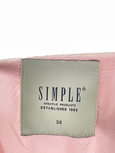 36 Beden pembe Renk Simple Kısa Elbise %70 İndirimli.