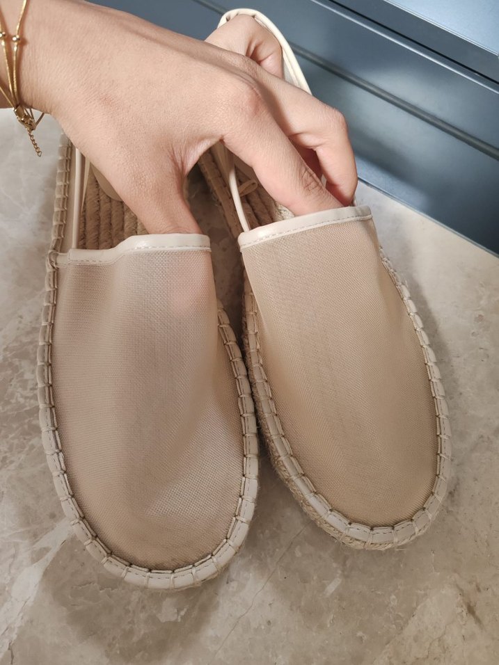 Bej Kadın  sandalet - Görsel 3