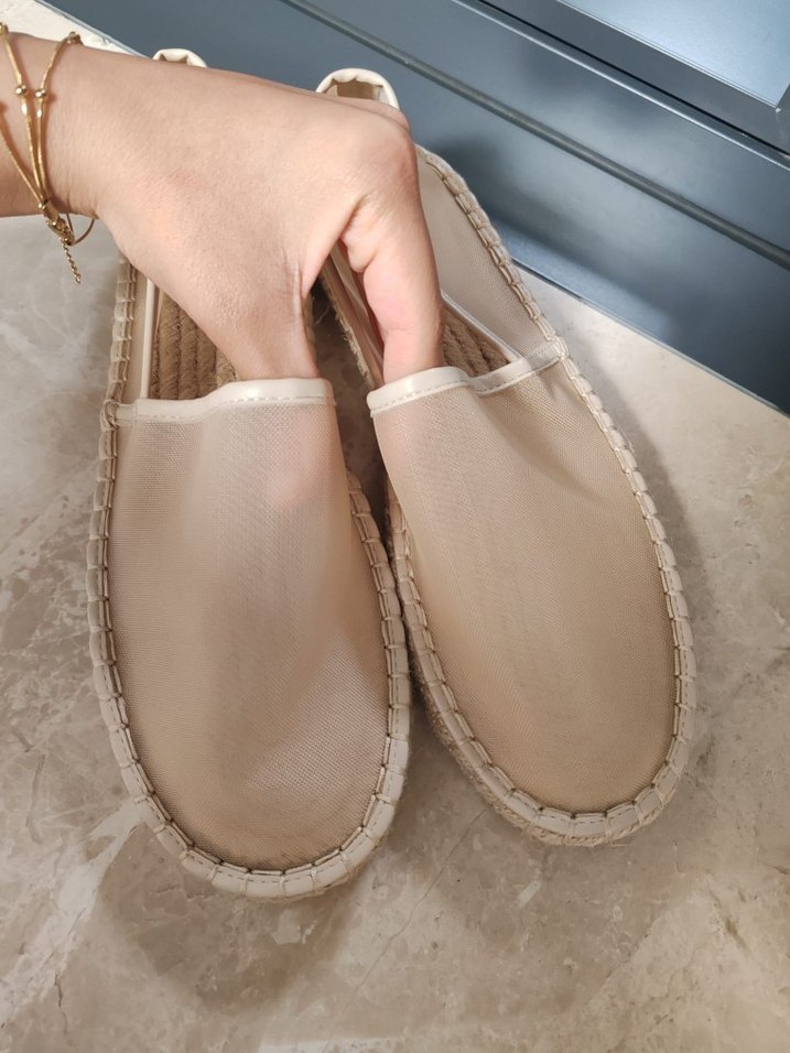 Bej Kadın  sandalet - Görsel 5