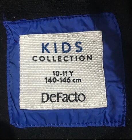 10 Yaş Beden DeFacto Çocuk Montu