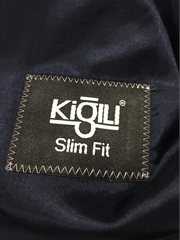 50 Beden Kiğılı Silim Fit Takım Elbise