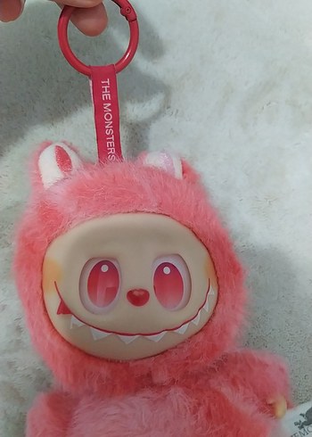 Hello Kitty labubu Pembe Renkli Peluş Anahtarlık Oyuncak lababo