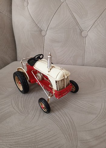 Nostaljik metal traktör - Görsel 2