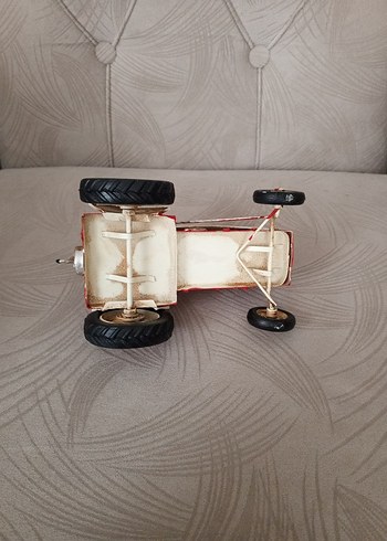 Nostaljik metal traktör - Görsel 6