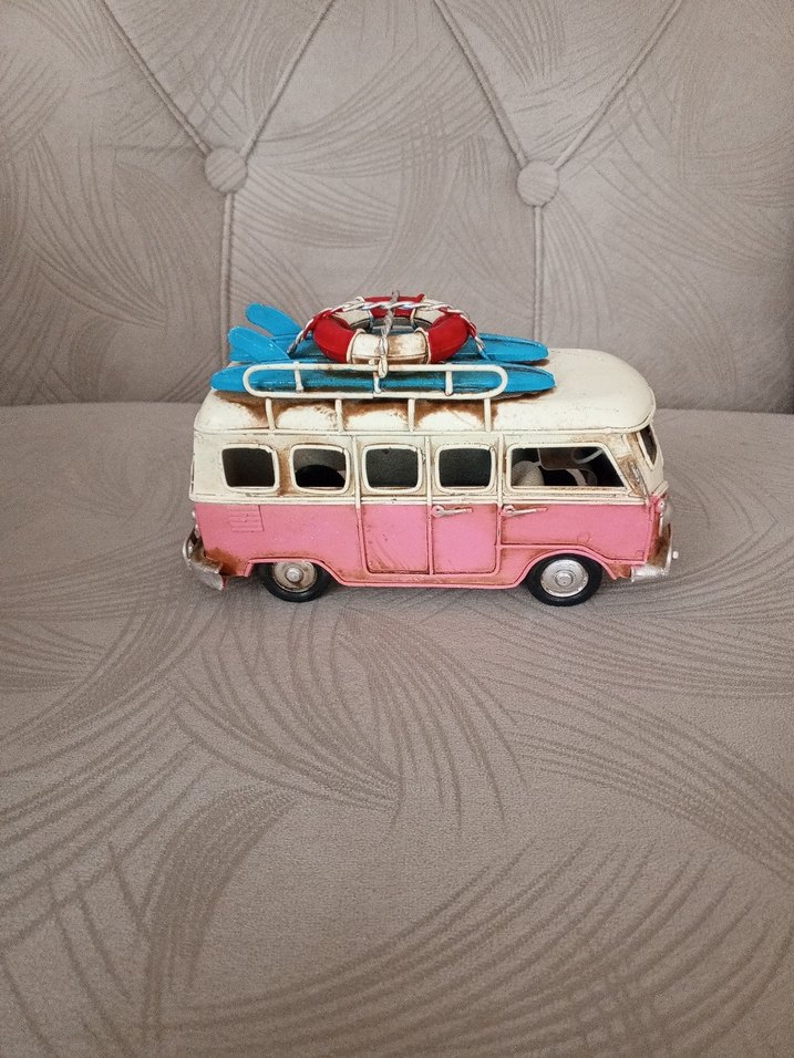 Dekoratif metal minibüs - Görsel 5