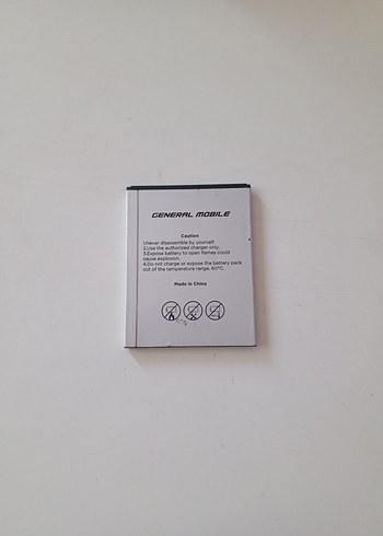 General Mobile GM6 çıkma batarya - Görsel 2