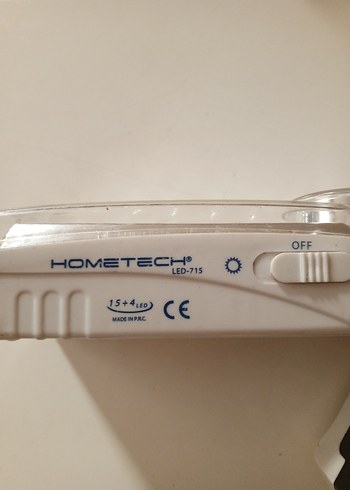 2 adet arızalı Hometech ışıldak - Görsel 6