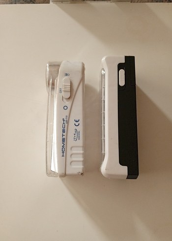 2 adet arızalı Hometech ışıldak - Görsel 2