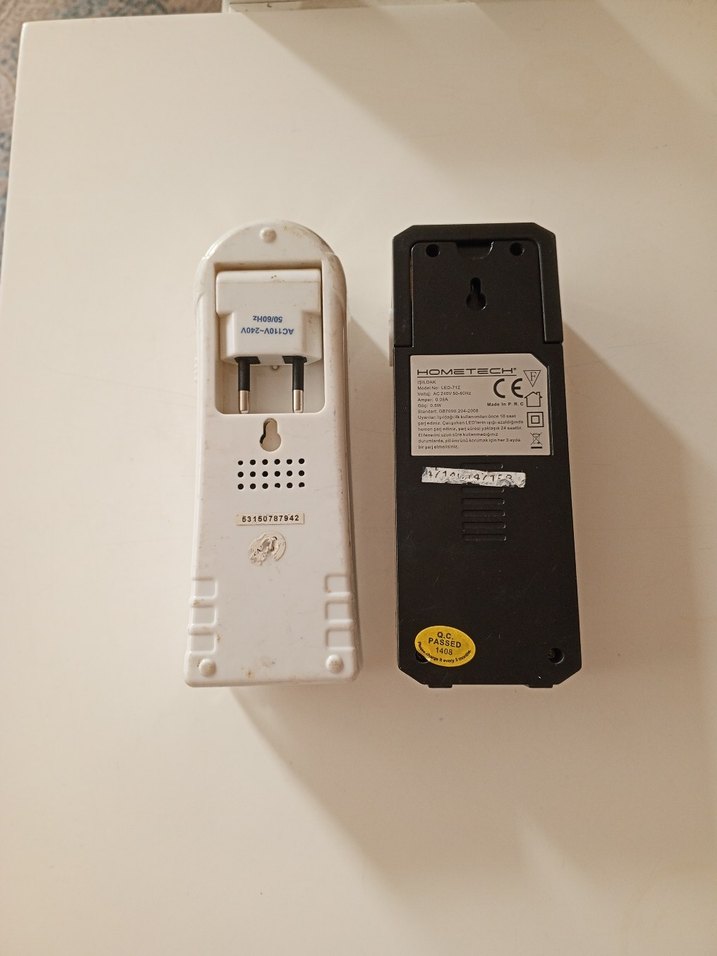 2 adet arızalı Hometech ışıldak - Görsel 3