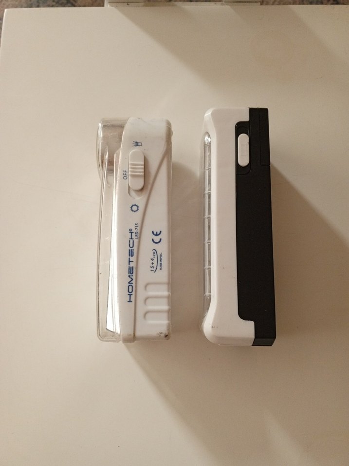 2 adet arızalı Hometech ışıldak - Görsel 2