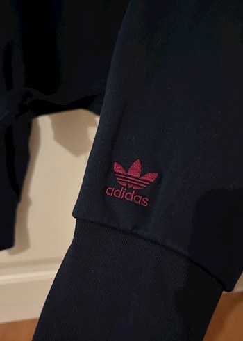 Bordo Siyah Oversize Sweatshirt - Görsel 2