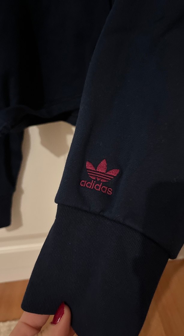 Bordo Siyah Oversize Sweatshirt - Görsel 2