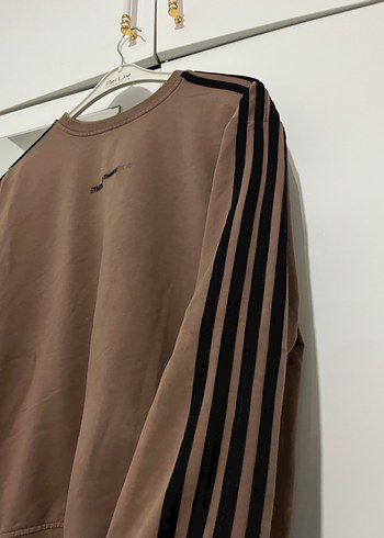 Kahverengi Kadın Sweatshirt Uzun Kollu - Görsel 3