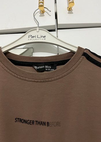 Kahverengi Kadın Sweatshirt Uzun Kollu - Görsel 4