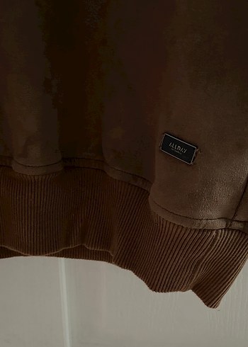 Kahverengi Süet alt üst takım - Görsel 3