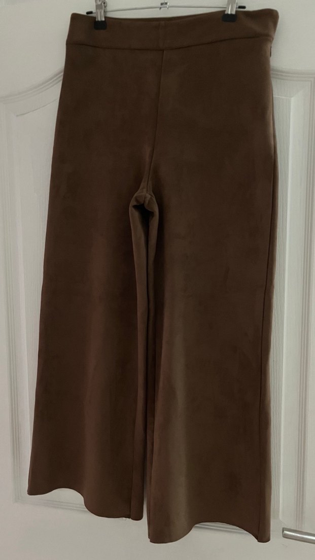 Kahverengi Süet alt üst takım - Görsel 2