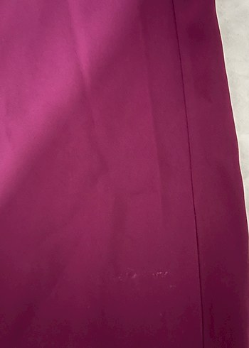 Mürdüm tonunda tesettürlü abiye - Görsel 5