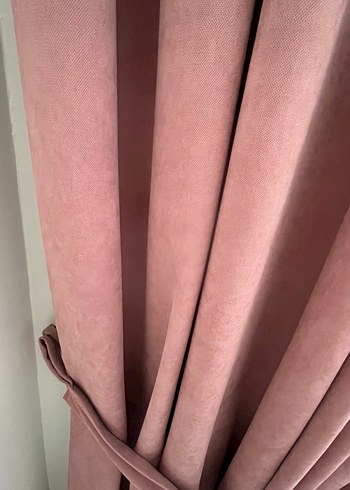 Gül kurusu fon perde - Görsel 2