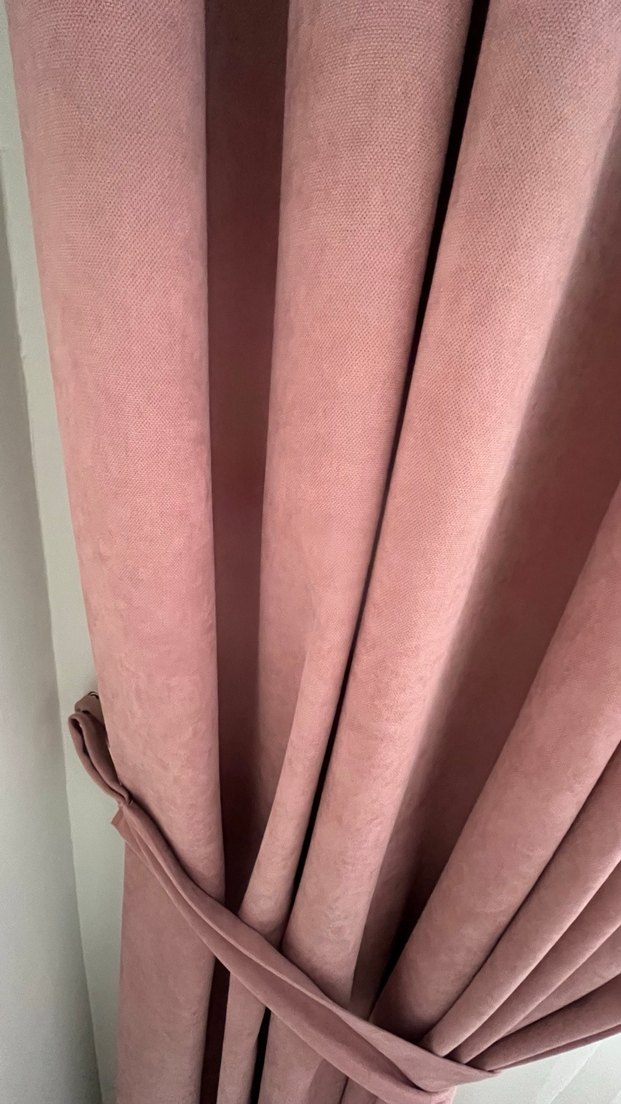 Gül kurusu fon perde - Görsel 2