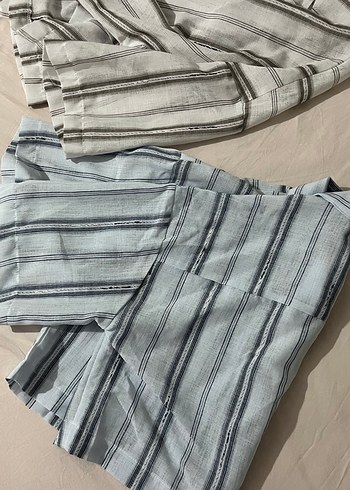 2 adet crop yazlık ince gömlek - Görsel 4