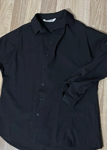 Siyah kadın gömlek - Görsel 2