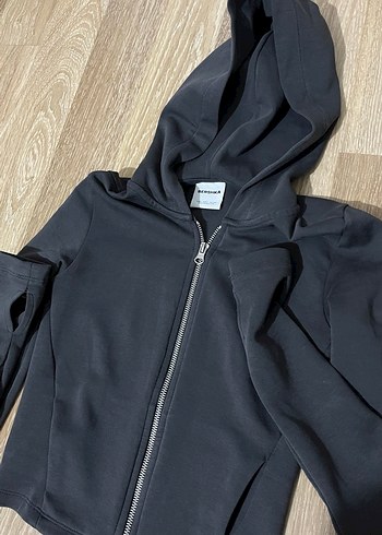 Fermuarlı kapüşonlu ceket - Görsel 2