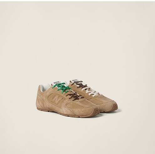 36 Beden camel Renk Miu miu new balance spor ayakkabı