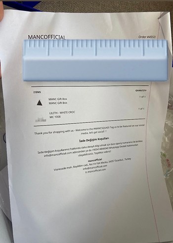 Manc orijinal beyaz lilith çanta - Görsel 5