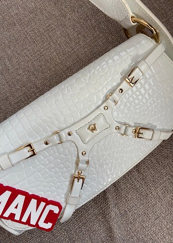 Manc orijinal beyaz lilith çanta - Görsel 2
