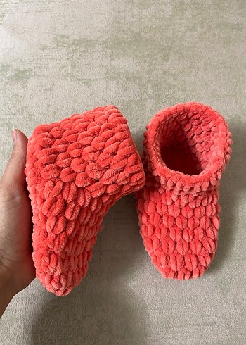 Bebek Örgü Patik - Görsel 4