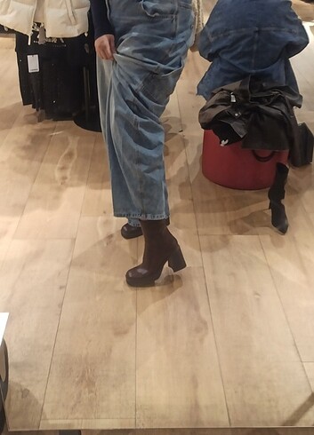 Bershka topuklu bot - Görsel 5