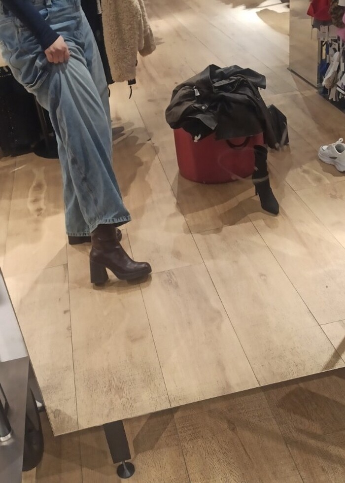 Bershka topuklu bot - Görsel 4