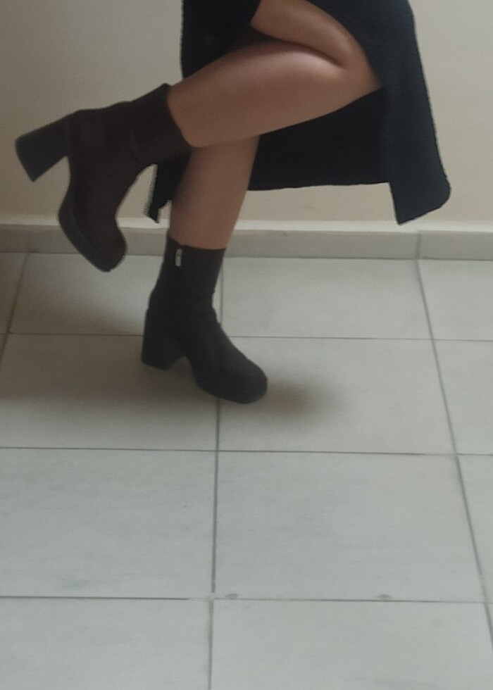 Bershka topuklu bot - Görsel 2