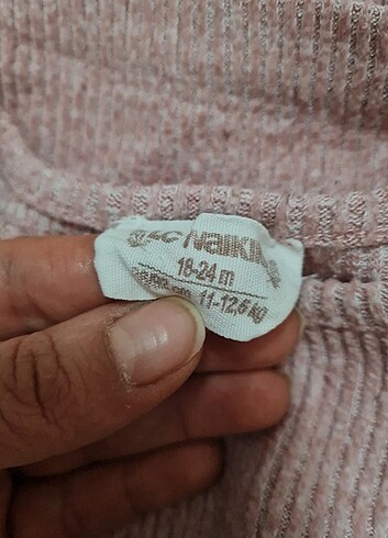 2 Yaş Beden Pembe fırfırlı alt üst takım